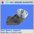 Excavator spare parts PC300-7 fan drive pully support 6743-61-3501
